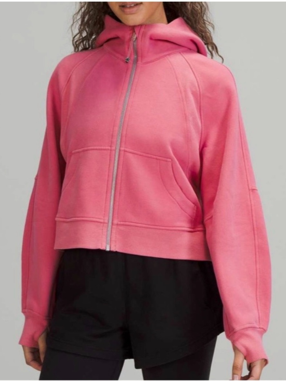 Lululemon Scuba Full Zip Hoodie *Pink Blossom M/L